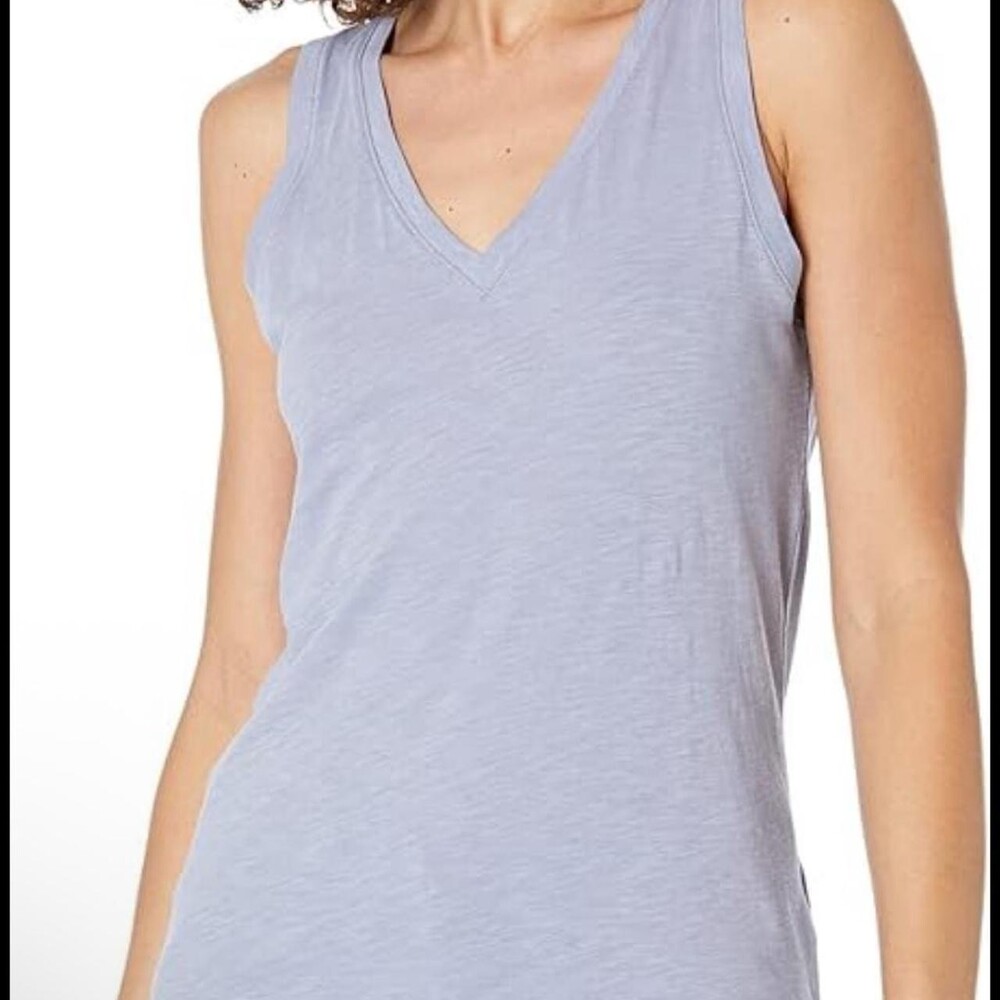 Madewell Whisper Cotton V Neck Tank 986 F